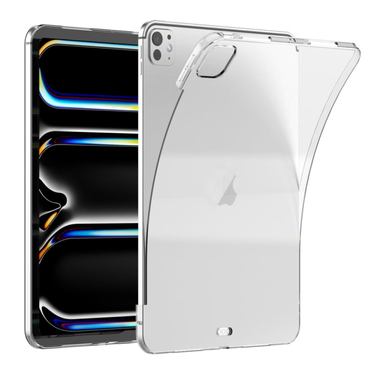 For iPad Pro 13 2024 Shockproof Soft TPU Protective Tablet Case(Transparent) - iPad Pro 13 2024 Cases by buy2fix | Online Shopping UK | buy2fix