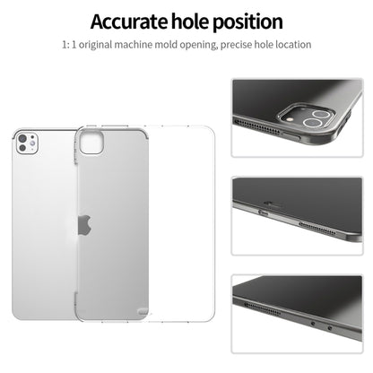 For iPad Pro 13 2024 Shockproof Soft TPU Protective Tablet Case(Transparent) - iPad Pro 13 2024 Cases by buy2fix | Online Shopping UK | buy2fix