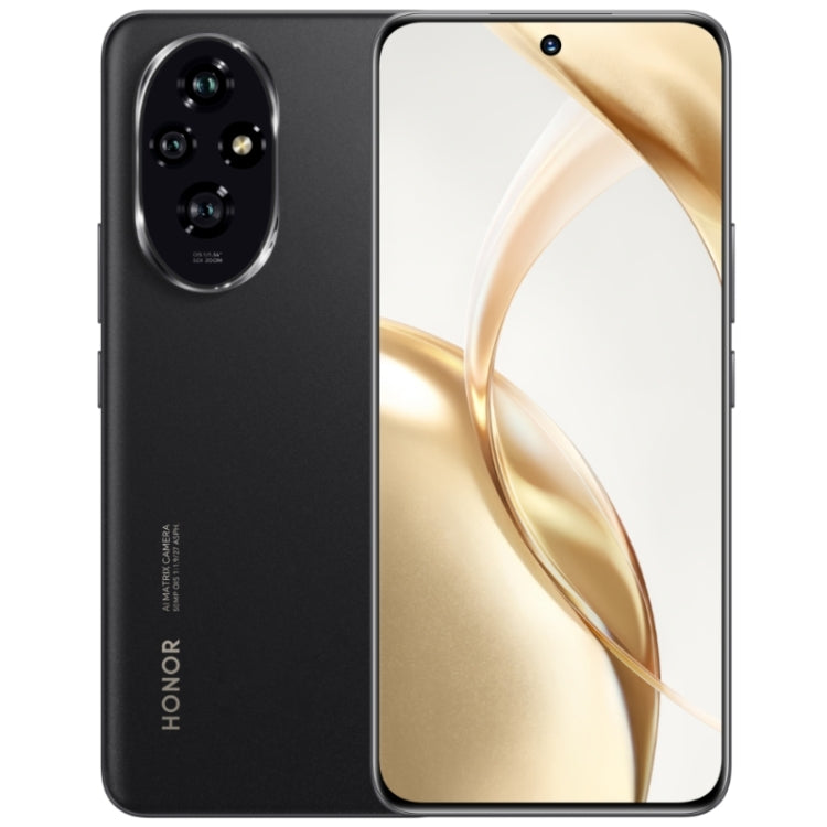 Honor 200, 16GB+512GB, Screen Fingerprint Identification, 6.7 inch MagicOS 8.0 Snapdragon 7 Gen 3 Octa Core, Network: 5G, NFC, OTG(Black) - Honor by Huawei | Online Shopping UK | buy2fix