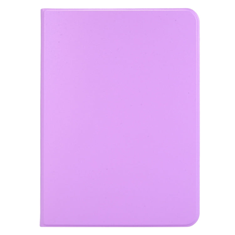 For iPad Air 13 2024 Stretch Voltage Plain Leather Smart Tablet Case(Purple) - iPad Air 13 2024 Cases by buy2fix | Online Shopping UK | buy2fix