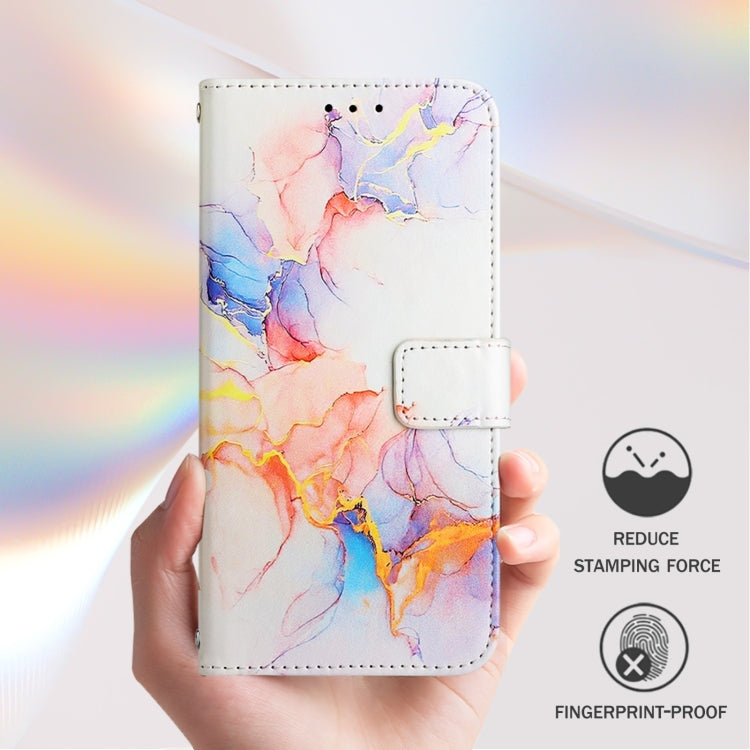 For Xiaomi Redmi K70 / K70 Pro PT003 Marble Pattern Flip Leather Phone Case(Galaxy Marble White) - K70 Cases by buy2fix | Online Shopping UK | buy2fix