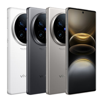 vivo X100 Ultra, 16GB+1TB, Face ID / Fingerprint Identification, 6.78 inch Android 14 OriginOS 4 Snapdragon 8 Gen 3 Octa Core, OTG, NFC, Network: 5G, Support Google Play(White) - vivo by vivo | Online Shopping UK | buy2fix