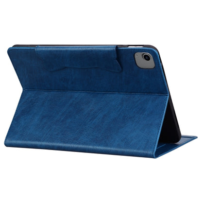 For iPad Air 11 2024 / Air 5 / Air 4 Cat Buckle Leather Smart Tablet Case(Royal Blue) - iPad Air 11 2024 Cases by buy2fix | Online Shopping UK | buy2fix