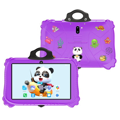 C79 Panda 7 inch WiFi Kids Tablet PC, 2GB+16GB, Android 7.0 MT6735 Octa Core CPU(Purple) -  by buy2fix | Online Shopping UK | buy2fix