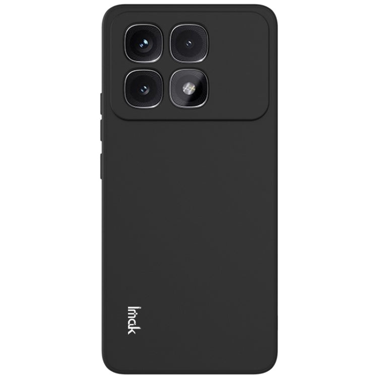 For Redmi K70 Ultra 5G IMAK UC-4 Series Straight Edge TPU Soft Phone Case(Black) - Xiaomi Cases by imak | Online Shopping UK | buy2fix