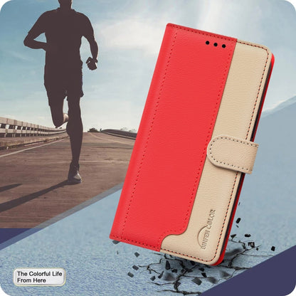 For Xiaomi Redmi K70 / K70 Pro Color Matching RFID Anti-theft Leather Phone Case(Red) - Xiaomi Cases by buy2fix | Online Shopping UK | buy2fix