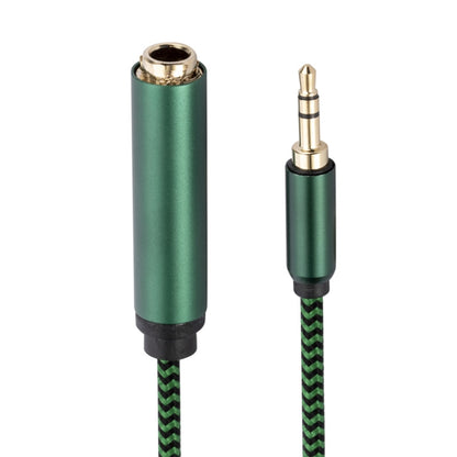 3.5mm Male to 6.35mm Female  Audio Adapter Cable, Length:1m(Green) - Aux Cable by buy2fix | Online Shopping UK | buy2fix