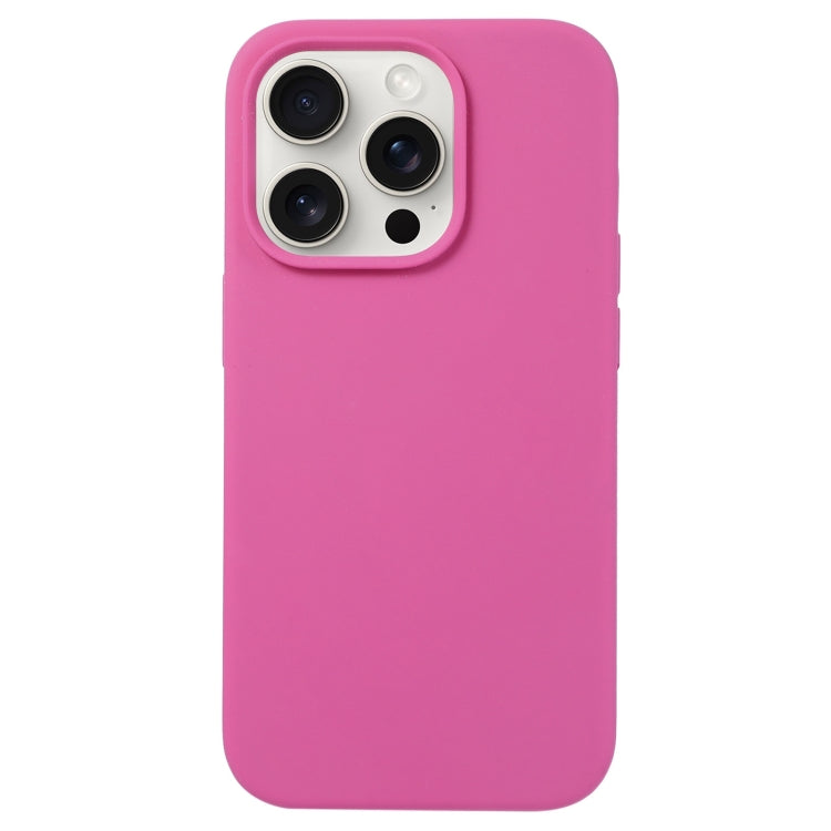 For iPhone 16 Pro Max Liquid Silicone Phone Case(Pitaya) - iPhone 16 Pro Max Cases by buy2fix | Online Shopping UK | buy2fix