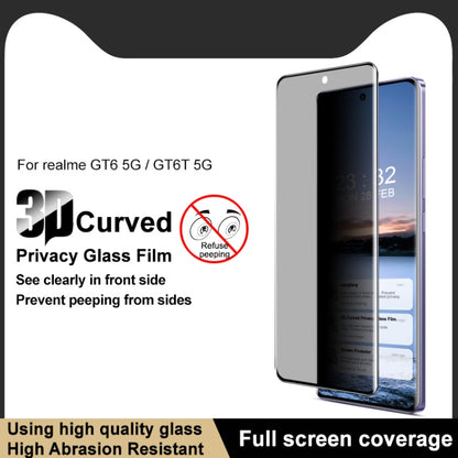 For Realme GT Neo6 5G imak 3D Curved HD Full Screen Anti-spy Tempered Glass Protective Film - Realme Tempered Glass by imak | Online Shopping UK | buy2fix