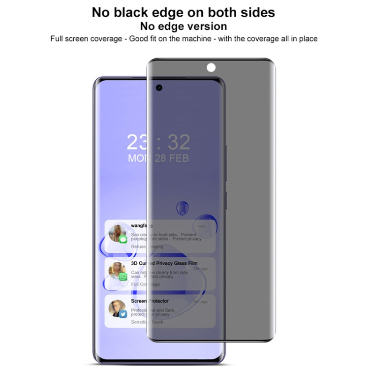 For Realme GT Neo6 5G imak No Edge Version 3D Curved Privacy Full Screen Tempered Glass Film - Realme Tempered Glass by imak | Online Shopping UK | buy2fix