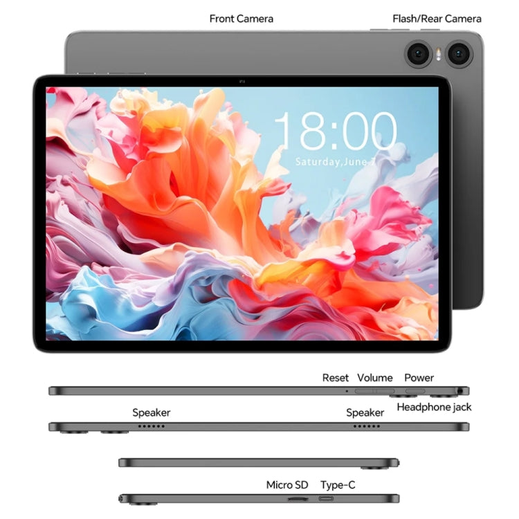 Teclast P30T Tablet PC 10.1 inch WiFi6, 4GB+128GB,  Android 14 Allwinner A523 Octa Core - TECLAST by TECLAST | Online Shopping UK | buy2fix