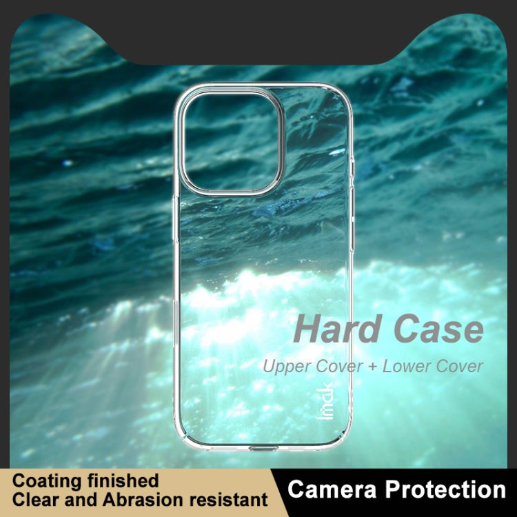 For iPhone 16 Pro IMAK Wing II Wear-resisting Crystal Phone Case - iPhone 16 Pro Cases by imak | Online Shopping UK | buy2fix