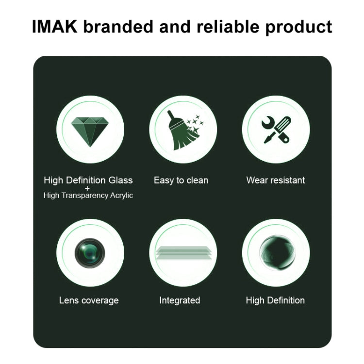 For Realme GT 6 Global imak High Definition Integrated Glass Lens Film - Other by imak | Online Shopping UK | buy2fix