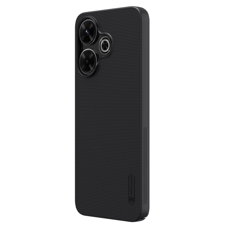 For Redmi Note 13R 5G / 13 4G NILLKIN Frosted PC Phone Case(Black) - Redmi 13 Cases by NILLKIN | Online Shopping UK | buy2fix