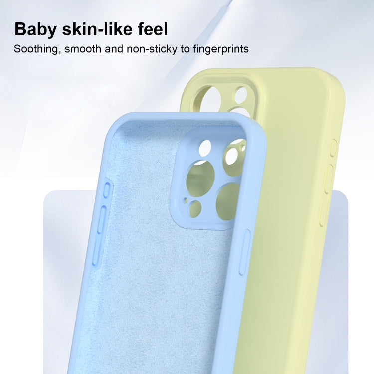 For iPhone 16 Pro Max Precise Hole Liquid Silicone Jelly Color Full Coverage Phone Case(Sunflower Color) - iPhone 16 Pro Max Cases by buy2fix | Online Shopping UK | buy2fix