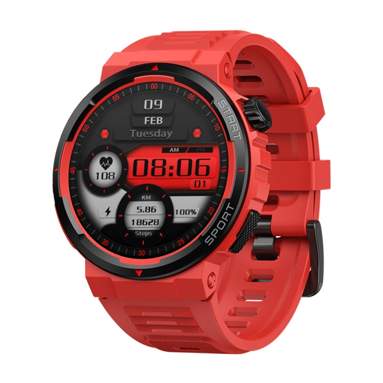 Zeblaze Ares 3 Plus 1.43 inch Fitness & Wellness Smart Watch Supports 24H Health Monitoring(Flame Red) - Smart Watches by Zeblaze | Online Shopping UK | buy2fix