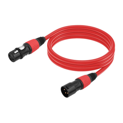 4 Color / Set JC1015 XLR 3pin Male to Female Audio Cable, Length:1.8m - Microphone Audio Cable & Connector by buy2fix | Online Shopping UK | buy2fix