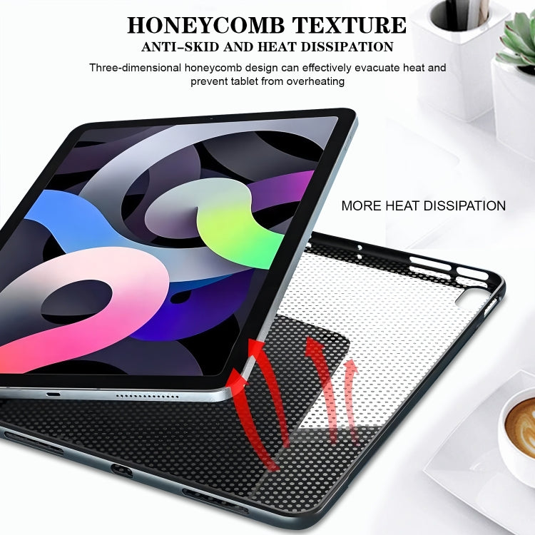 For iPad Pro 13 2024 Color Painting Pattern Smart Tablet TPU Case(Butterfly Circle) - iPad Pro 13 2024 Cases by buy2fix | Online Shopping UK | buy2fix