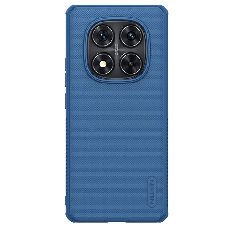 For Redmi Note 14 Pro 5G NILLKIN Frosted Shield Pro PC + TPU Phone Case(Blue) - Note 14 Pro Cases by NILLKIN | Online Shopping UK | buy2fix