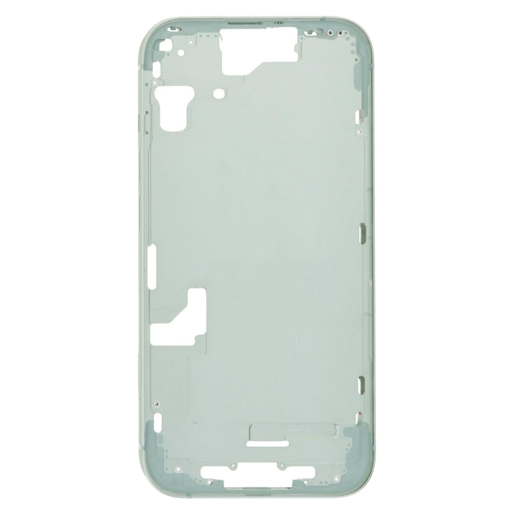 For iPhone 15 Middle Frame Bezel Plate with Side Keys + Card Tray, Version:CE EU Version(Green) - LCD Related Parts by buy2fix | Online Shopping UK | buy2fix