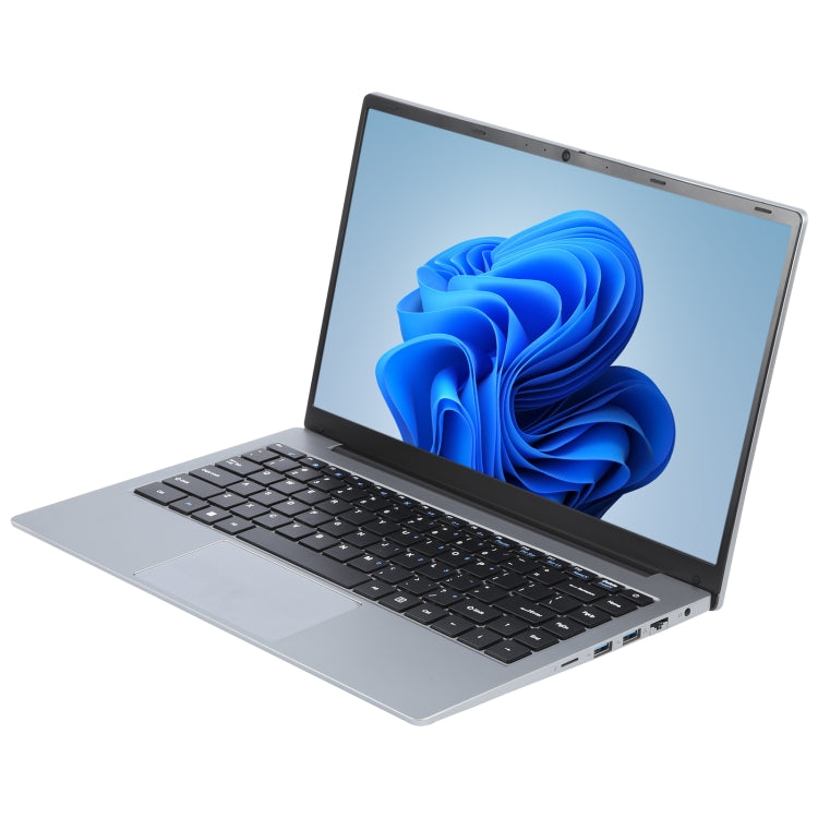 14 inch Windows 11 Laptop, 8GB+1TB, Gen 4th Intel Core i3 CPU, 180 Degree Rotation Axis(Silver) - Others by buy2fix | Online Shopping UK | buy2fix