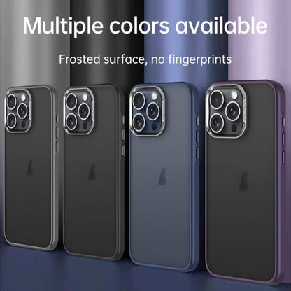 For iPhone 16 Plus SULADA Skin Feel Matte Shockproof Phone Case(Purple) - iPhone 16 Plus Cases by SULADA | Online Shopping UK | buy2fix