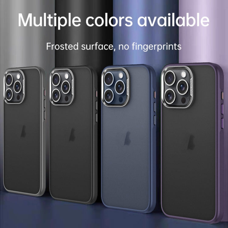 For iPhone 16 Pro SULADA Skin Feel Matte Shockproof Phone Case(Purple) - iPhone 16 Pro Cases by SULADA | Online Shopping UK | buy2fix