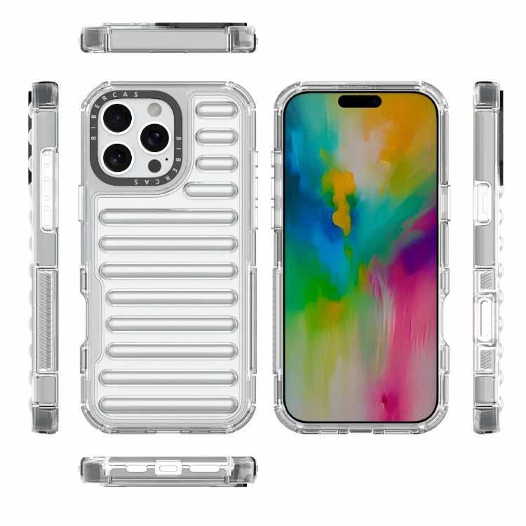 For iPhone 16 Pro Max High Transparency TPU Hybrid PC Airbag Phone Case(Transparent) - iPhone 16 Pro Max Cases by buy2fix | Online Shopping UK | buy2fix