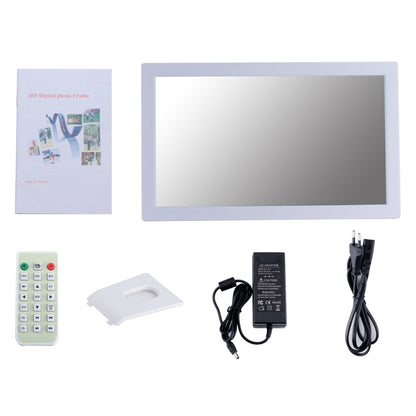 23.6 inch LED Screen Digital Photo Frame, Plug Type:US Plug(White) - 15 inch Above by buy2fix | Online Shopping UK | buy2fix