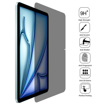 For iPad Air 13 2024 0.33mm 9H 2.5D Privacy Anti-glare Explosion-proof Tempered Glass Film - iPad Air 13 2024 Tempered Glass by buy2fix | Online Shopping UK | buy2fix