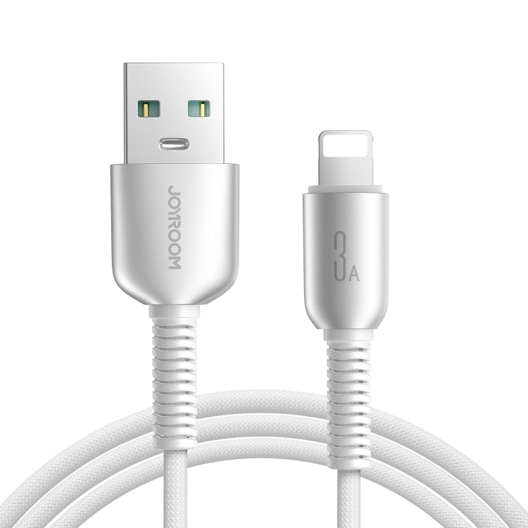 JOYROOM S-A51 Cutting-Edge Series 3A Fast Charging Data Cable, USB-A to 8 Pin Cable, Length: 1.2m(Light Gray) - Normal Style Cable by JOYROOM | Online Shopping UK | buy2fix