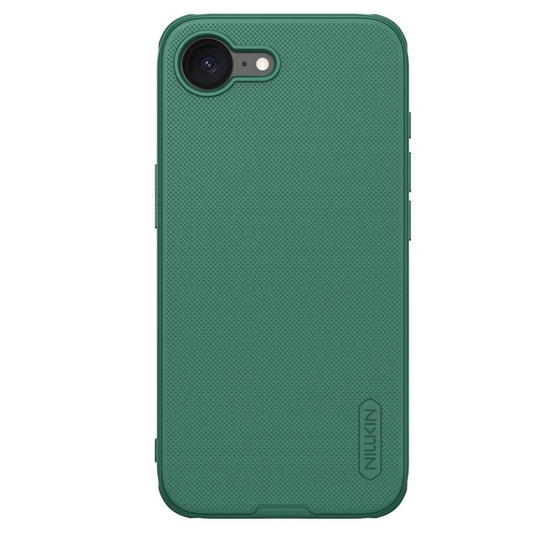 For iPhone 16e NILLKIN Frosted Shield Pro PC + TPU Phone Case(Green) - iPhone 16e Cases by NILLKIN | Online Shopping UK | buy2fix