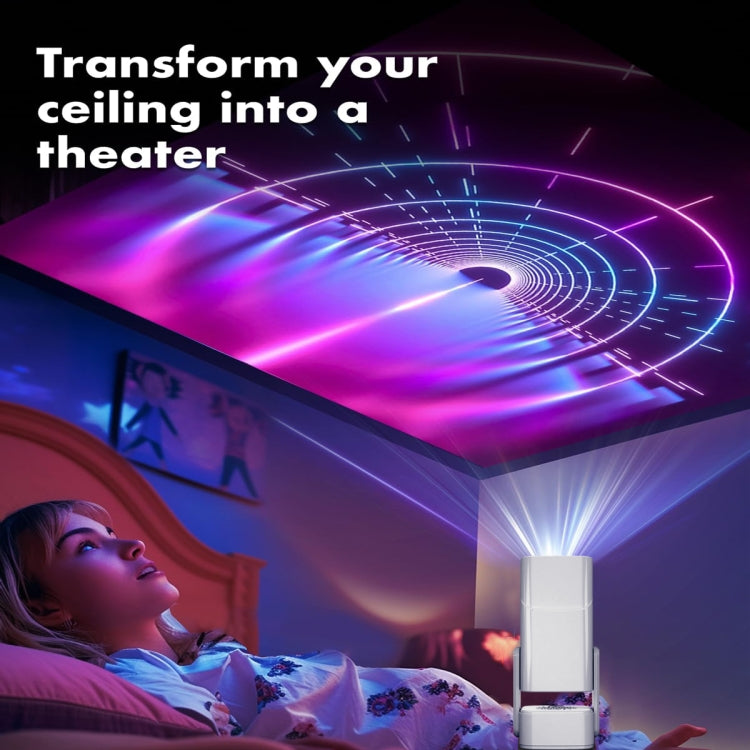 Y7S 720P Android 11 OS Portable Home WiFi Projector with Speaker, CPU:Allwinner H713(US Plug) - Mini Projector by buy2fix | Online Shopping UK | buy2fix