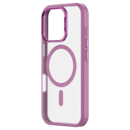 For iPhone 16 Plus ZGA Magsafe Frosted PC Hybrid TPU Phone Case(Pink) - iPhone 16 Plus Cases by ZGA | Online Shopping UK | buy2fix