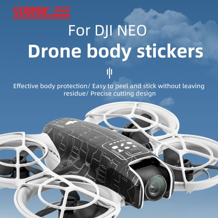 For DJI Neo Drone Body Protective Stickers(Strange Elements) - Stickers by STARTRC | Online Shopping UK | buy2fix