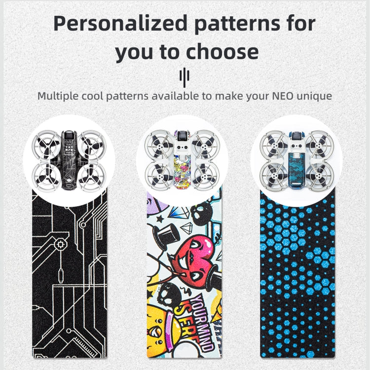 For DJI Neo Drone Body Protective Stickers(Strange Elements) - Stickers by STARTRC | Online Shopping UK | buy2fix