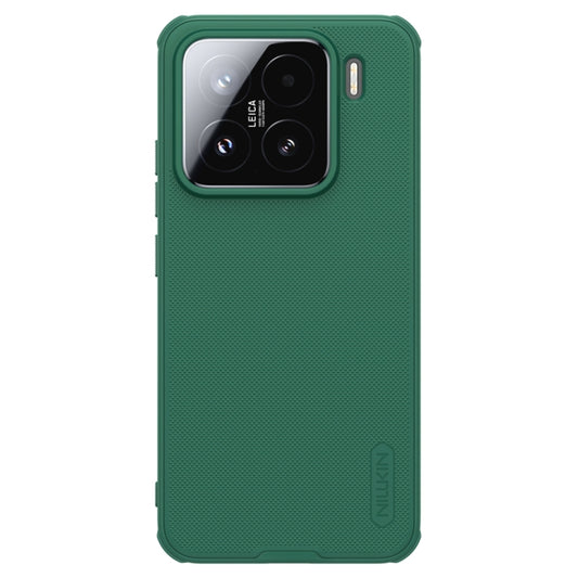 For Xiaomi 15 NILLKIN Frosted Shield Pro PC + TPU Phone Case(Green) - 15 Cases by NILLKIN | Online Shopping UK | buy2fix