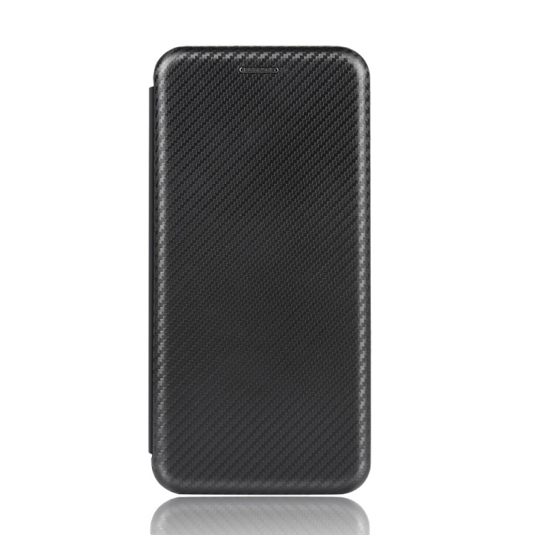 For Blackview A80 Carbon Fiber Texture Horizontal Flip TPU + PC + PU Leather Case with Card Slot(Black) - More Brand by buy2fix | Online Shopping UK | buy2fix