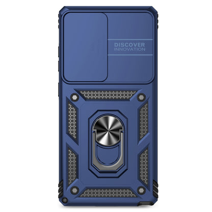 For Samsung Galaxy S25 Ultra 5G Sliding Camshield Holder Phone Case(Blue) - Galaxy S25 Ultra 5G Cases by buy2fix | Online Shopping UK | buy2fix