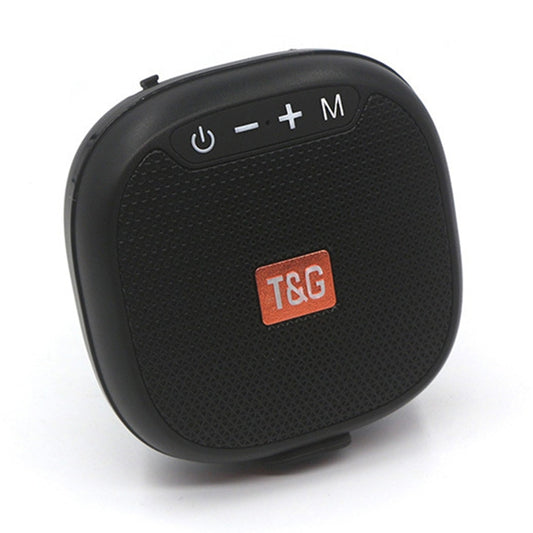 T&G TG-444 TWS Outdoor Cycling Portable IPX6 Wireless Bluetooth Speaker(Black) - Mini Speaker by T&G | Online Shopping UK | buy2fix