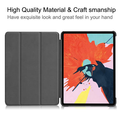 For iPad Air 11 2024 / 2022 / 2020 10.9 Colored Drawing Horizontal Flip Leather Case with Three-folding Holder & Sleep / Wake-up Function(Big Eye Me) - iPad Air (2022) / (2020) 10.9 Cases by buy2fix | Online Shopping UK | buy2fix