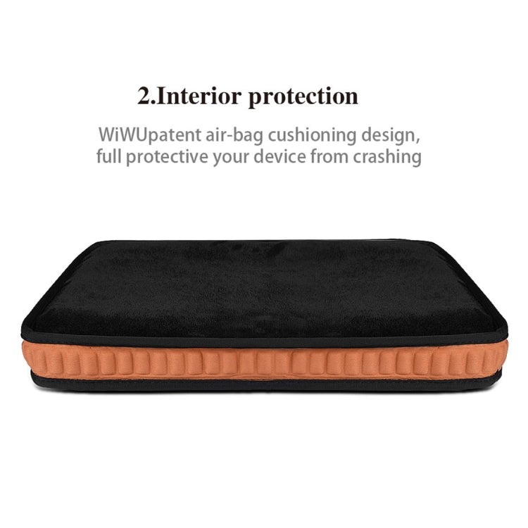 WIWU Alpha Nylon Travel Carrying Storage Bag Sleeve Case for 15.6 inch Laptop(Black) - 15.6 - 17 inch by WIWU | Online Shopping UK | buy2fix