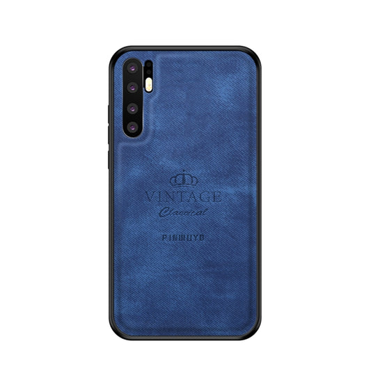 PINWUYO Shockproof Waterproof Full Coverage PC + TPU + Skin Protective Case for Huawei P30 Pro(Blue) - Huawei Cases by PINWUYO | Online Shopping UK | buy2fix