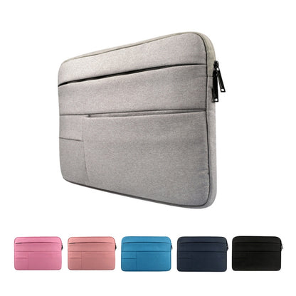 Universal Multiple Pockets Wearable Oxford Cloth Soft Portable Leisurely Laptop Tablet Bag, For 13.3 inch and Below Macbook, Samsung, Lenovo, Sony, DELL Alienware, CHUWI, ASUS, HP (Pink) - 13.3 inch by buy2fix | Online Shopping UK | buy2fix