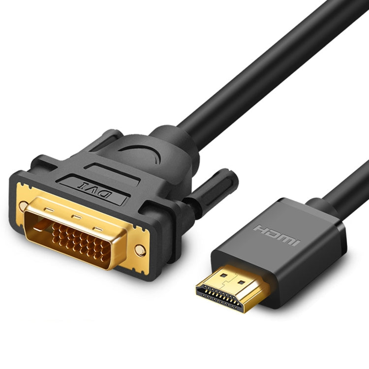UGREEN DVI D(24+1) Male to HDMI Male HD 2K Two-way Interchanging Line,Length: 1m - Converter by UGREEN | Online Shopping UK | buy2fix