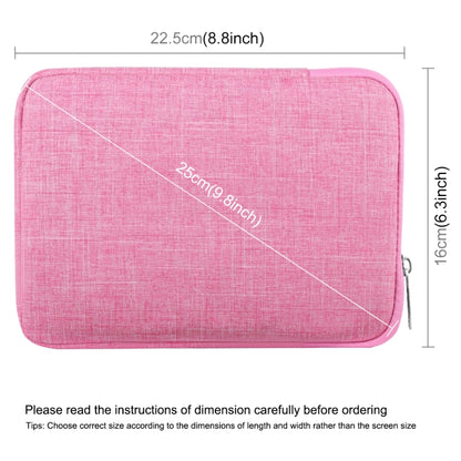 HAWEEL 7.9 inch Sleeve Case Zipper Briefcase Carrying Bag, For iPad mini 4 / iPad mini 3 / iPad mini 2 / iPad mini, Galaxy, Lenovo, Sony, Xiaomi, Huawei 7.9 inch Tablets(Pink) - Other by HAWEEL | Online Shopping UK | buy2fix