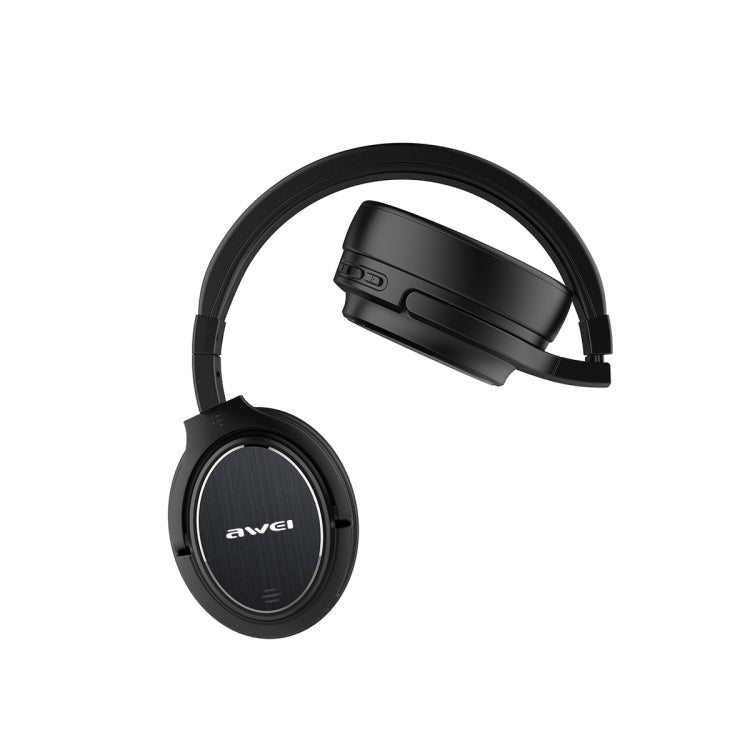 awei A950BL Collapsible Noise Cancelling Bluetooth Headset(Black) - Headset & Headphone by awei | Online Shopping UK | buy2fix