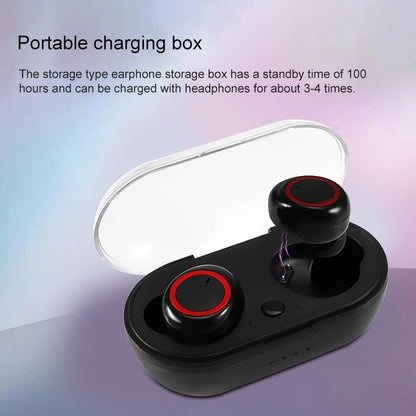 BTH-K08 TWS V5.0 Wireless Stereo Bluetooth Headset with Charging Case - TWS Earphone by buy2fix | Online Shopping UK | buy2fix