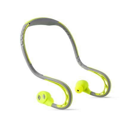 REMAX RB-S20 Bluetooth 4.2 Rotatable Ear Shell Rear-mounted Bluetooth Sports Earphone(Yellow) - Neck-mounted Earphone by REMAX | Online Shopping UK | buy2fix