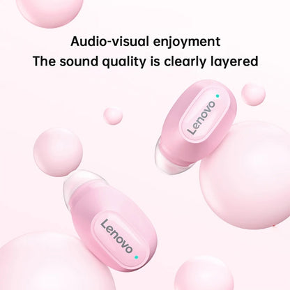Lenovo XT62 Bluetooth 5.3 In-Ear Noise Reduction Wireless Bluetooth Earphone (Pink) - Bluetooth Earphone by Lenovo | Online Shopping UK | buy2fix